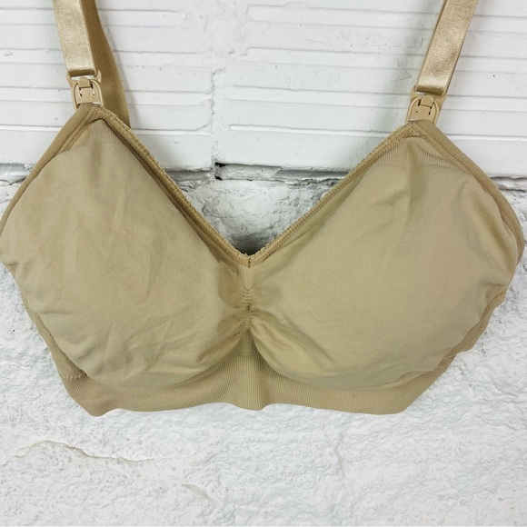 ISABEL MATERNITY nude stretch padded, nursing bra size medium - Picture 6 of 16